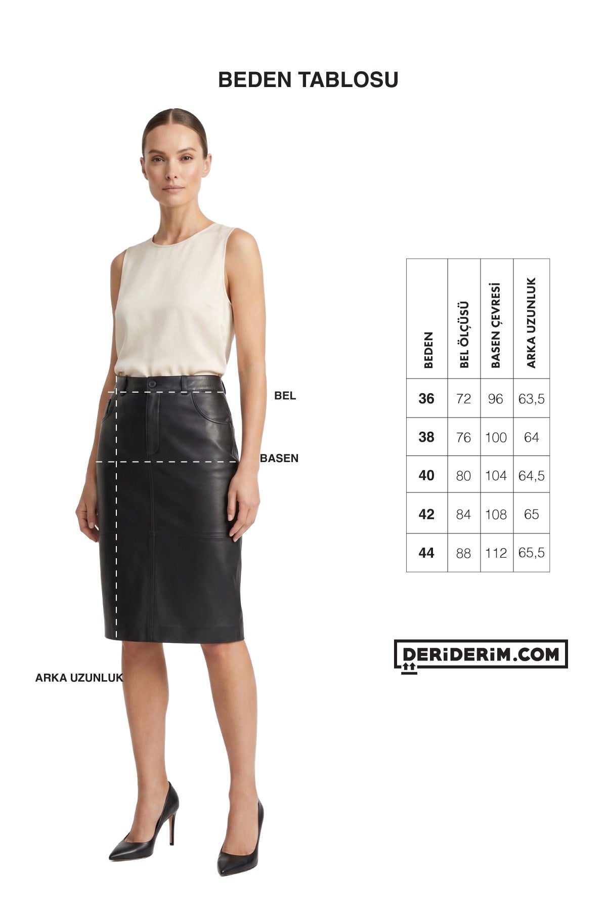 Burgundy Mita Midi Genuine Leather Women's Skirt