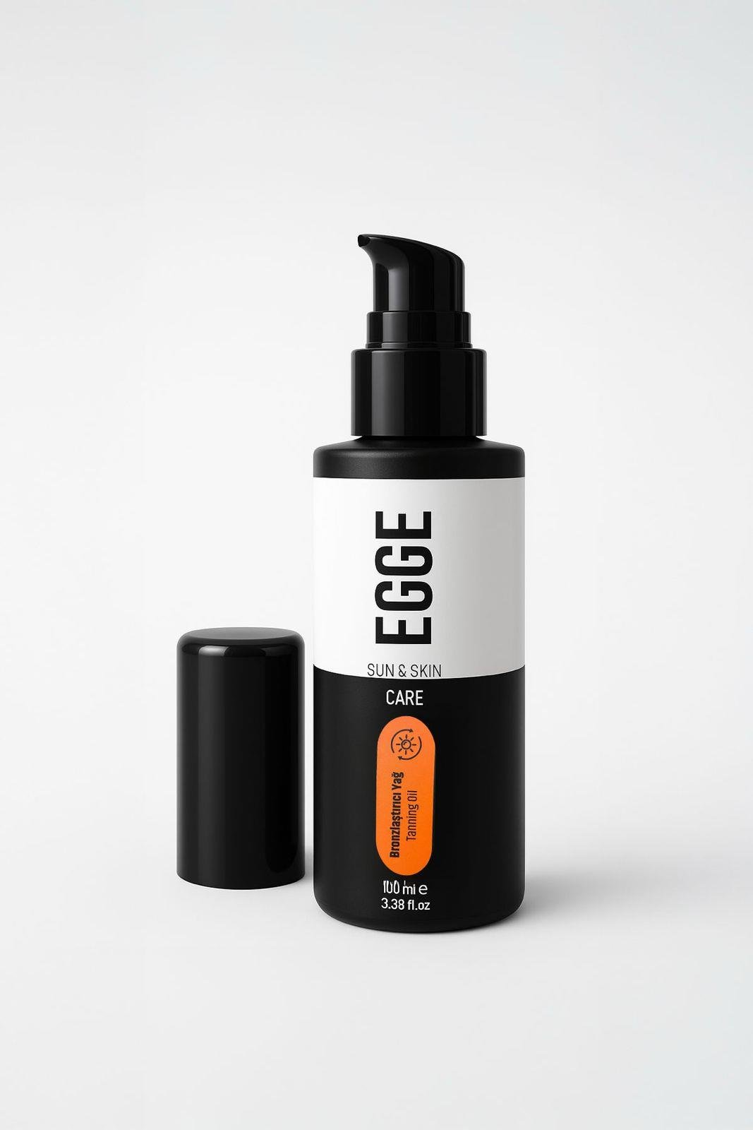 Egge Intense Bronzing Sun Oil with Walnut, Carrot, and Coconut Oil 100 ml