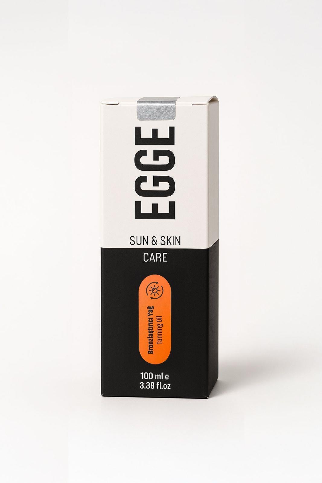 Egge Intense Bronzing Sun Oil with Walnut, Carrot, and Coconut Oil 100 ml